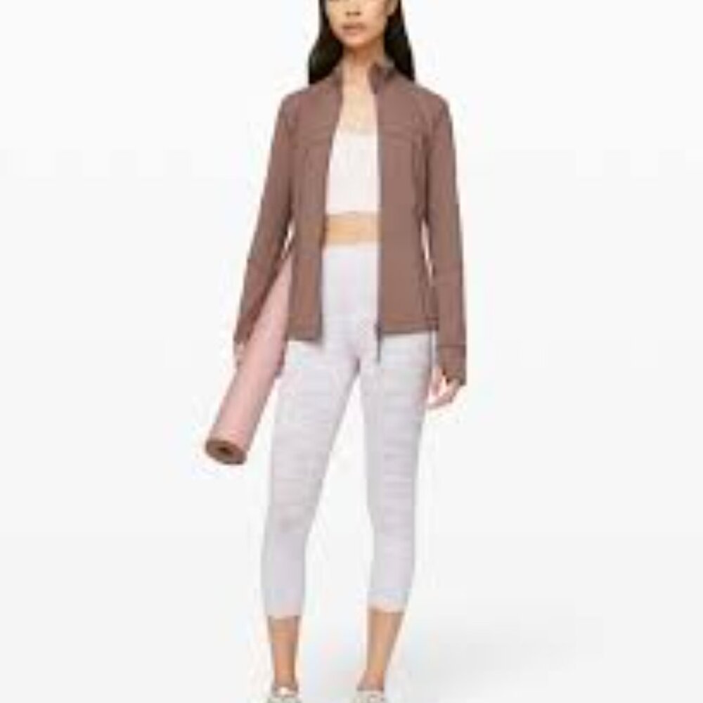 Lululemon Define Jacket Luon Cherry Taupe